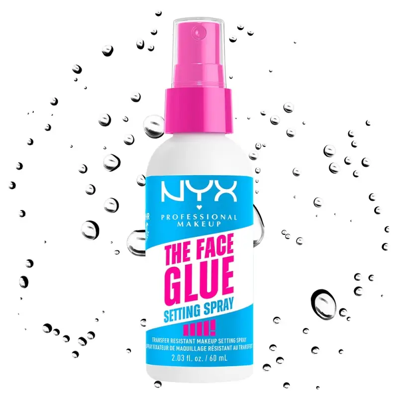 NYX Professional Makeup The Face Glue Setting Spray 60ml - Fissatore Viso