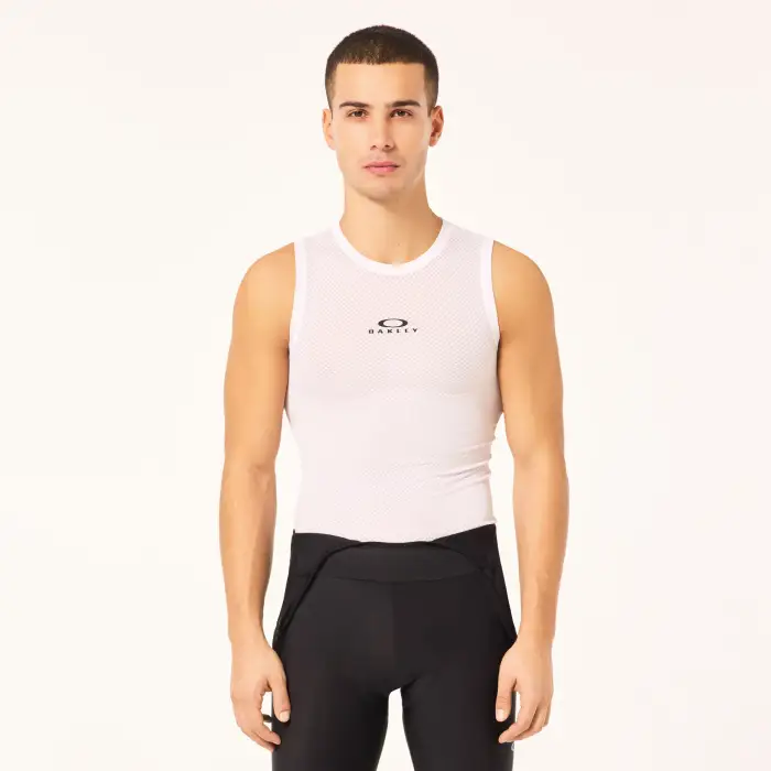 Maglia intima ciclismo ärmellos Endurance Bianco