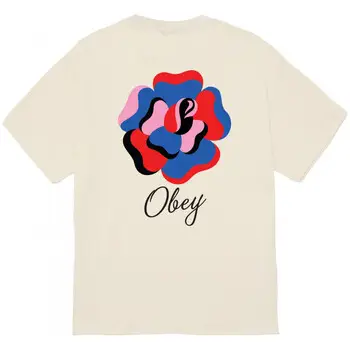 Obey T-shirt Beige 4878946