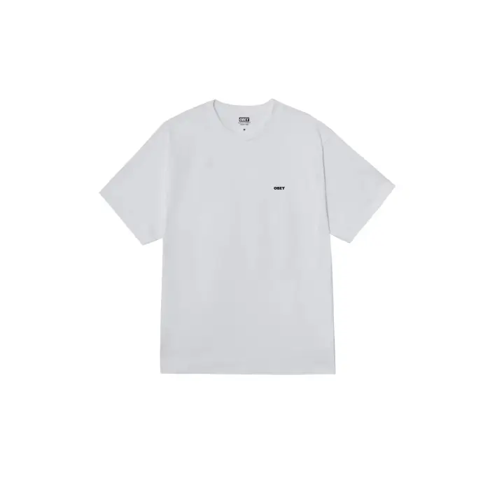 Obey T-shirt Quarter Icon Blanc