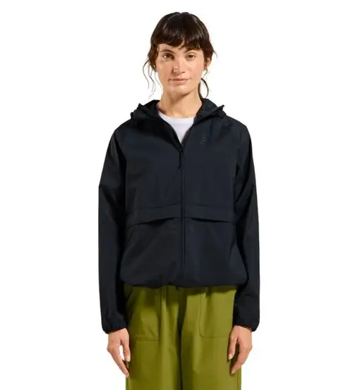ODLO Essential Windbreaker - giacca hardshell - donna Black