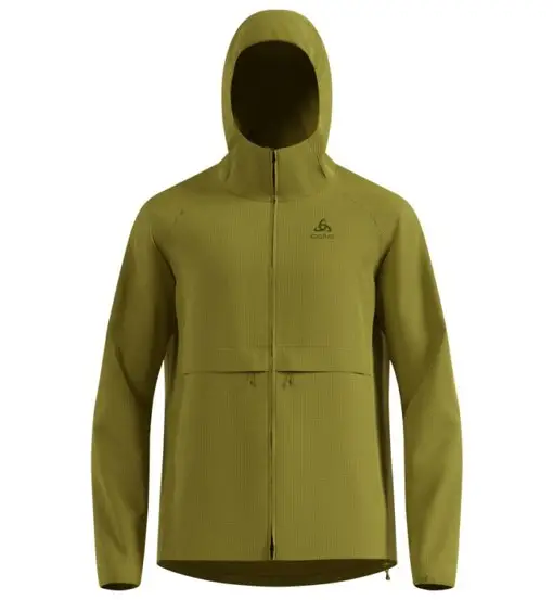 ODLO Essential Windbreaker - giacca trekking - uomo Green