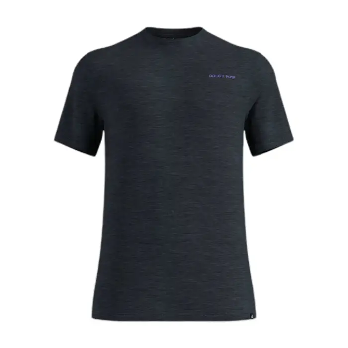 Odlo T-shirt in merino tencel x Pow Noir