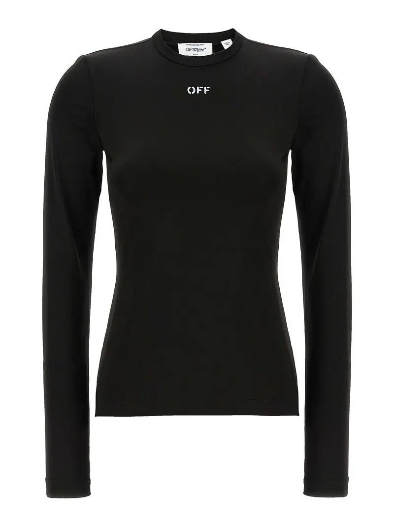 Off-White Maglione Seconda Pelle Nero