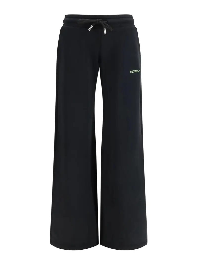 Off-White Pantaloni della tuta Reg da libresco Nero