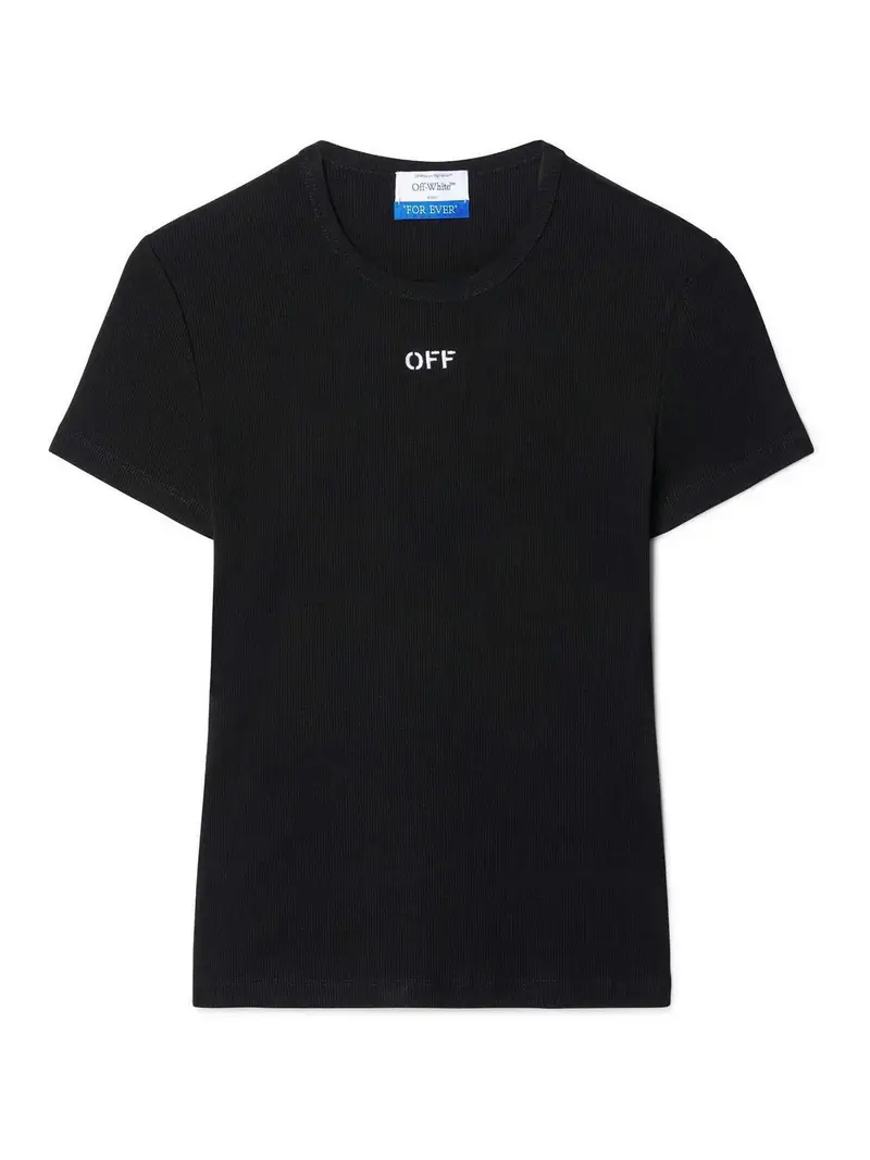 Off-White T-shirt Nero 4798314