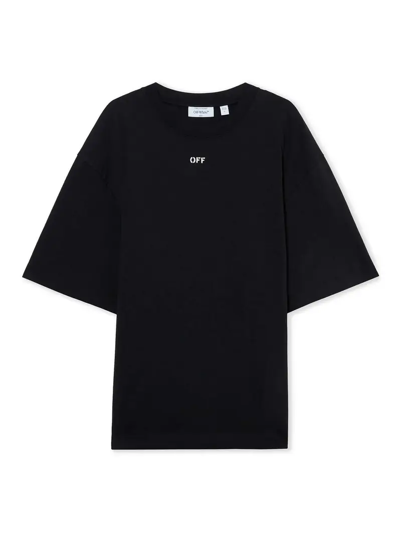 Off-White T-shirt da skate 3D Arrow Spray S/S Nero