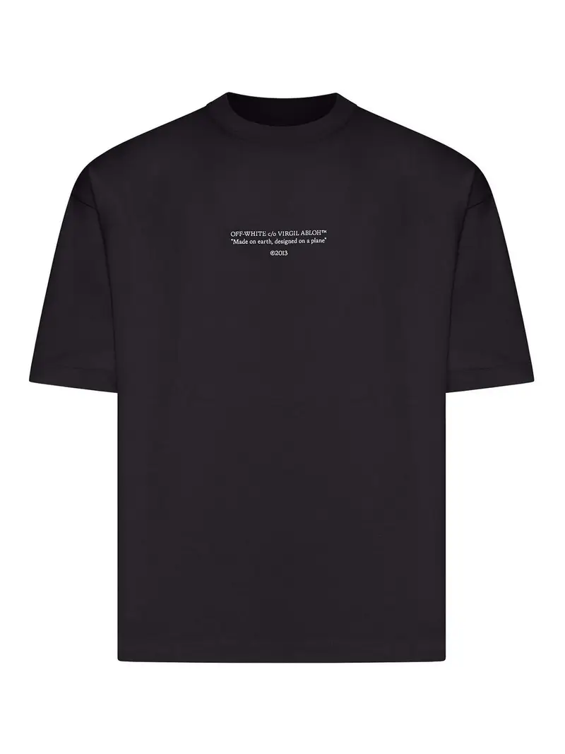 Off-White T-shirt Nero 4892405