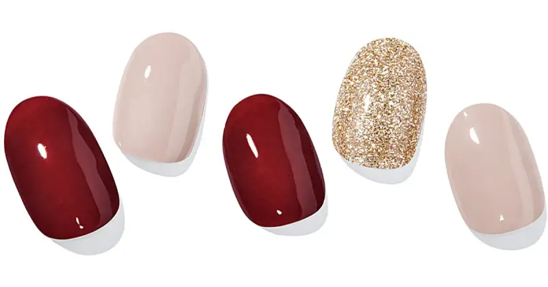 Ohora Gel Nail Sticker N Rosewood Adesivi per unghie colore ND-047