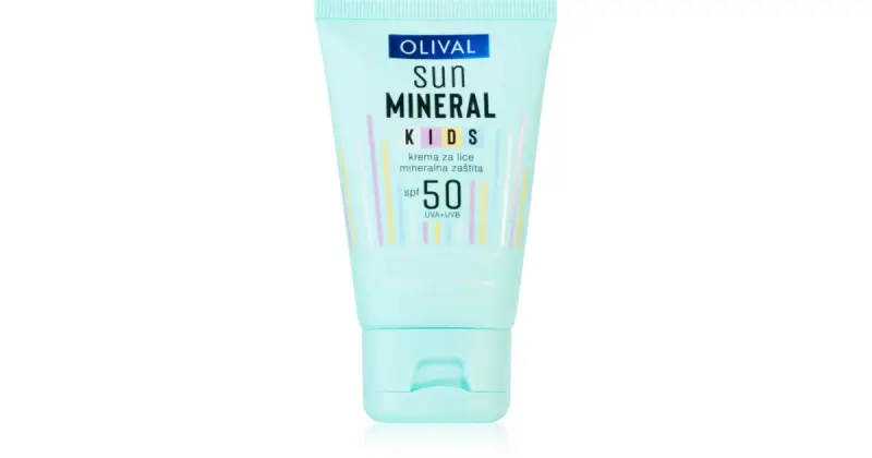 Olival Sun Mineral crema abbronzante per bambini per viso e corpo SPF 50 50 ml
