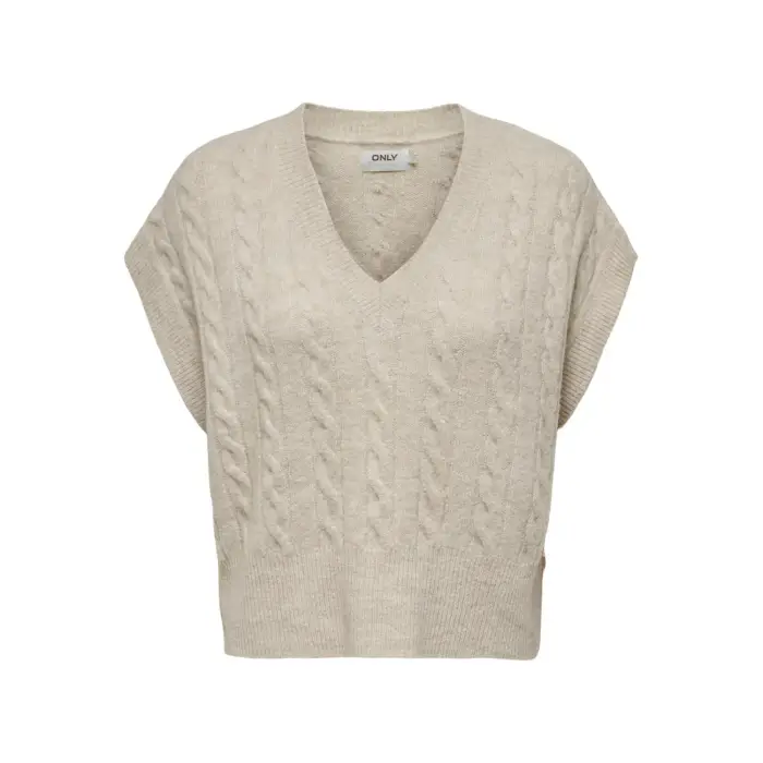 Cardigan in lana da donna Only Melody Blanc