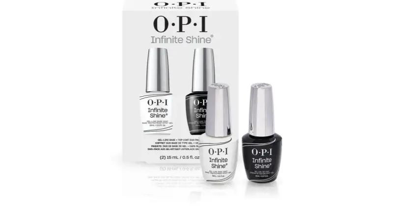 Opi Infinite Shine Silk Duo confezione da 2 x 15 ml