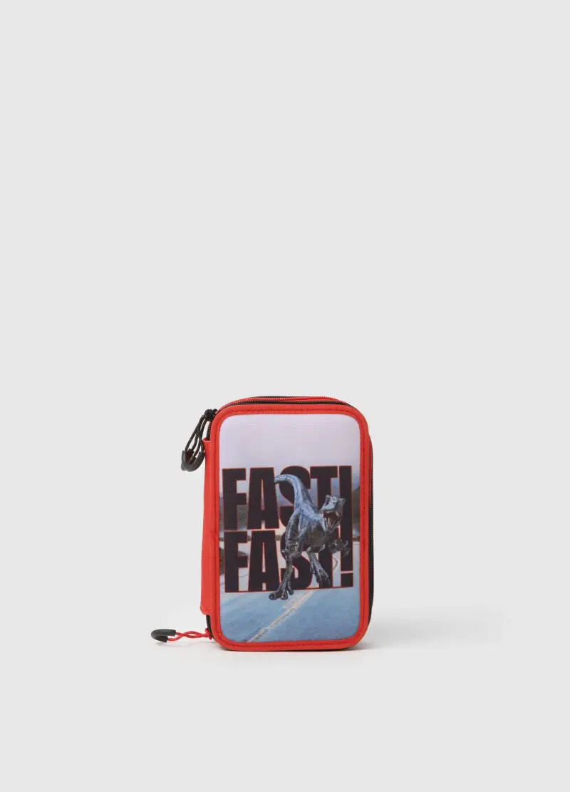 Astuccio Da Bambino In Multicolor Con Stampa Jurassic World, Multicolor