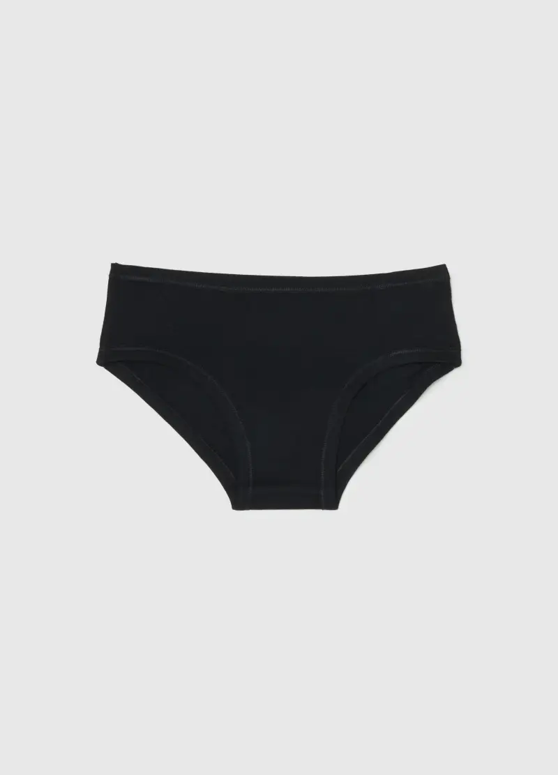 OVS HOUSEBRAND OVS, Baby Culotte Nere Da Bambina In Cotone Elasticizzato Regular Fit, Unisex, Nero