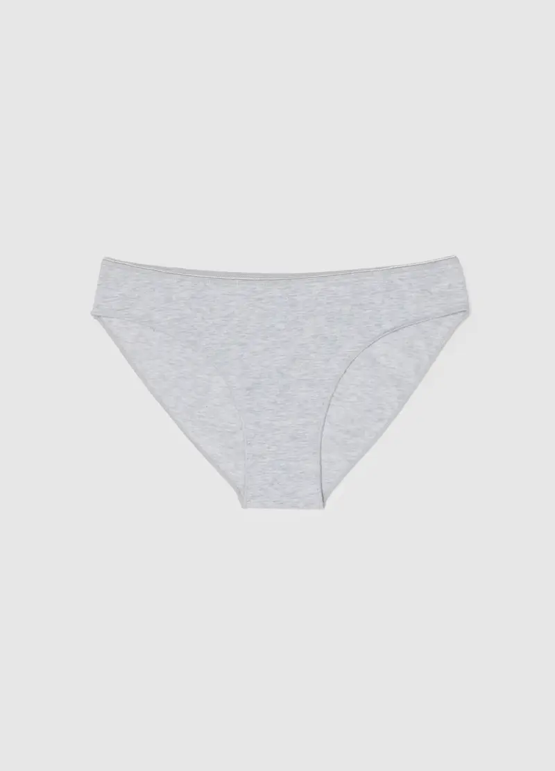 OVS HOUSEBRAND OVS, Mutandine Grigie Da Ragazza In Cotone Elasticizzato Regular Fit, Unisex, Grigio