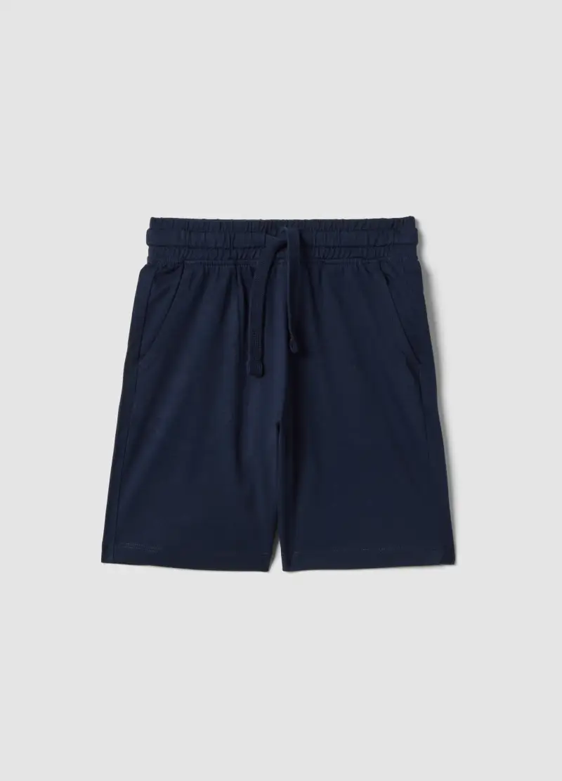 OVS KIDS Short In Puro Cotone Blu Da Bambino Regular Fit, Blu