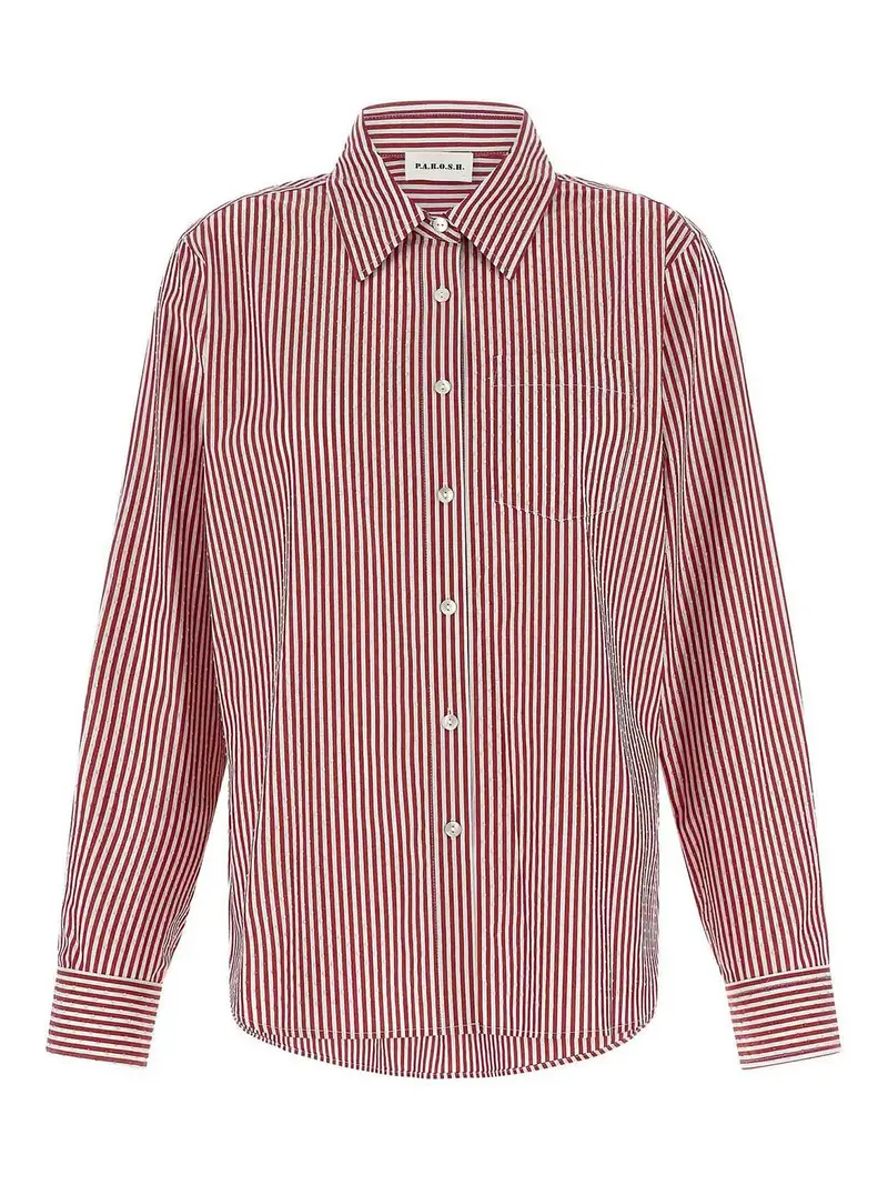 P A R O S H Camicia Cashine Rosso
