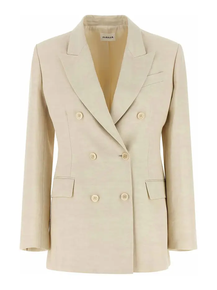 P A R O S H Giacca Raisa Beige