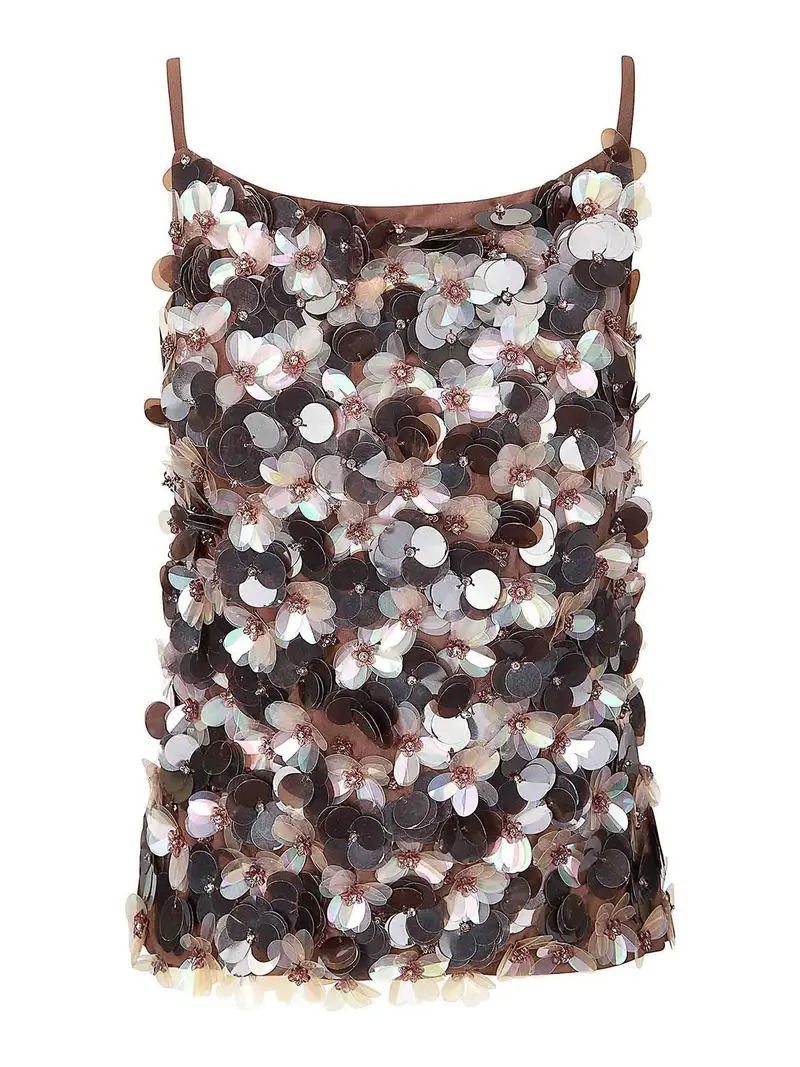 P A R O S H P.A.R.O.S.H Top Marrone 4576477