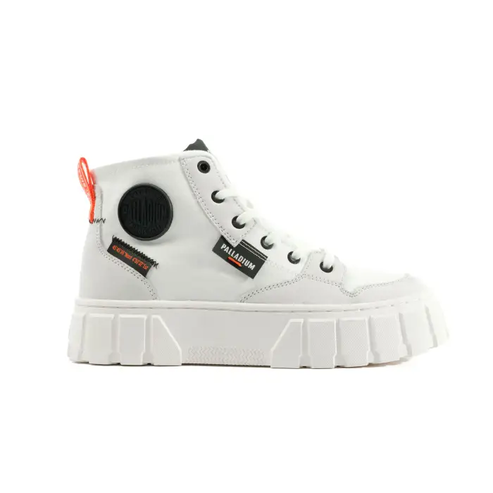 Scarponcini da donna Palladium Pallatower Hi Blanc