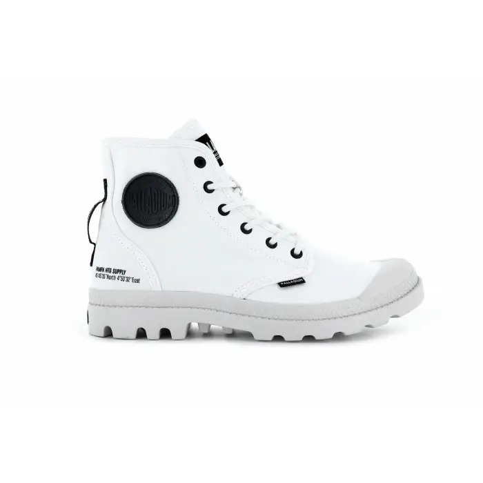Scarponcini da donna Palladium Pampa Blanc