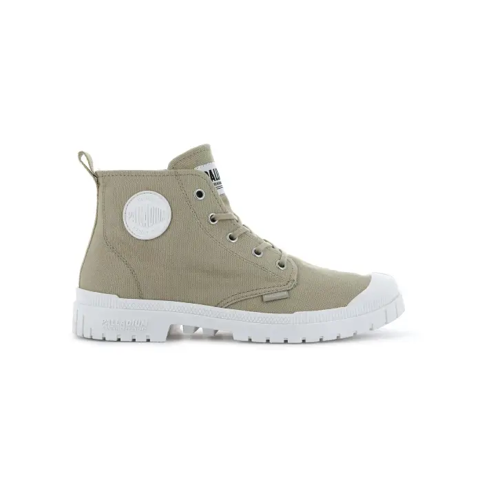 Stivaletti di tela Palladium Pampa Sp20 Hi Beige