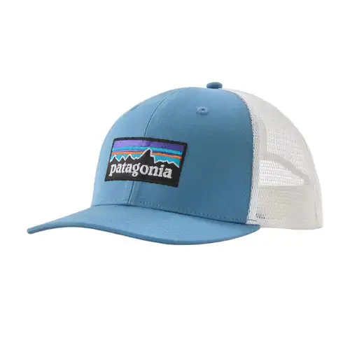 Patagonia Cappello Trekking P-6 Logo Trucker Shore Blue Blu