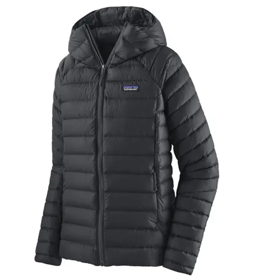 Patagonia Down Sweater Hoody W - giacca in piuma - donna Black