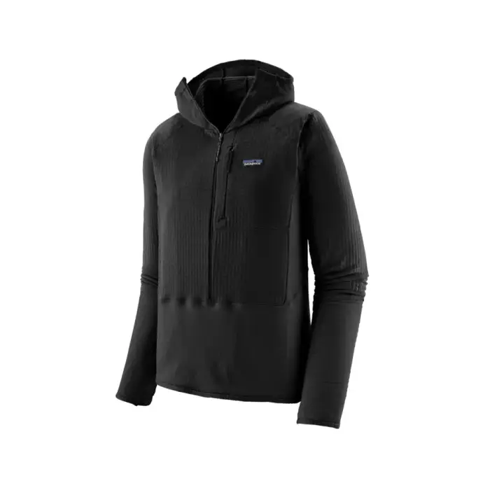 Patagonia Felpa con cappuccio R1 Noir