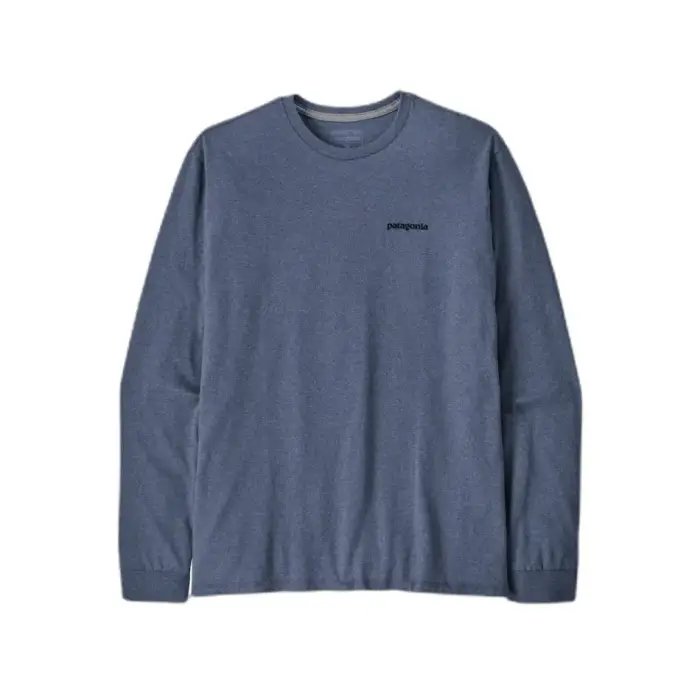 Patagonia Maglietta a manica lunga P-6 Logo Bleu