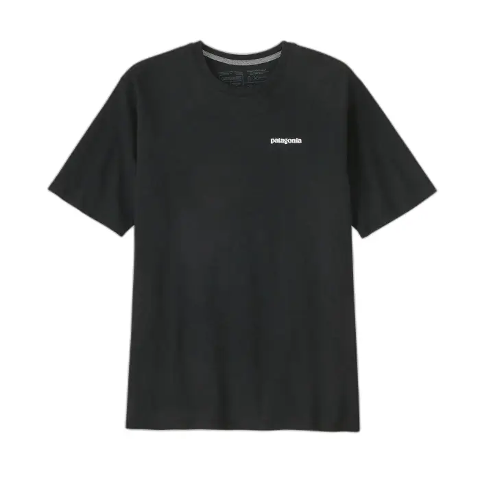Patagonia T-shirt P-6 Logo Noir