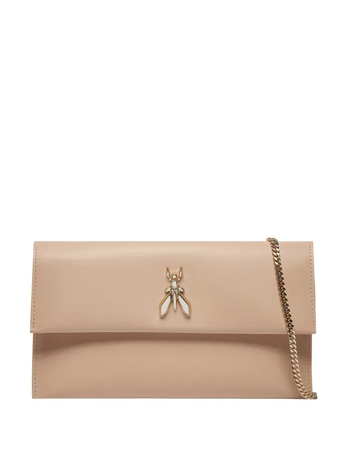borsa a tracolla patrizia pepe da donna - beige