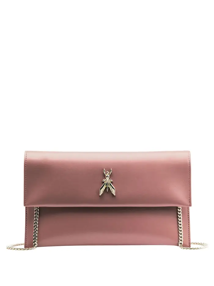 borsa a tracolla patrizia pepe da donna - rosa