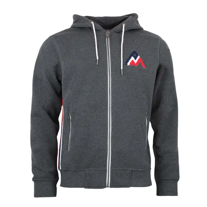 Felpa con cappuccio Peak Mountain Charles Gris