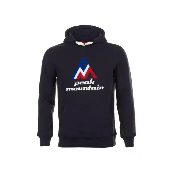 Felpa con cappuccio Peak Mountain Codriver Bleu