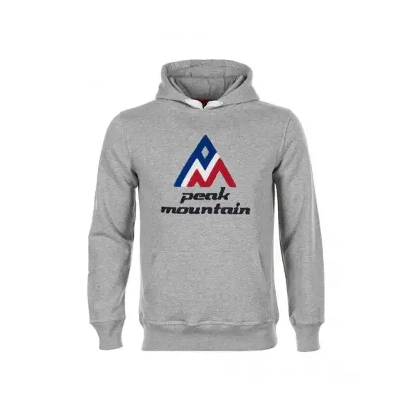 Felpa con cappuccio Peak Mountain Codriver Gris