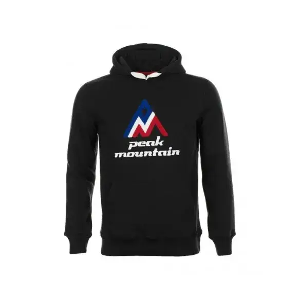 Felpa con cappuccio Peak Mountain Codriver Noir