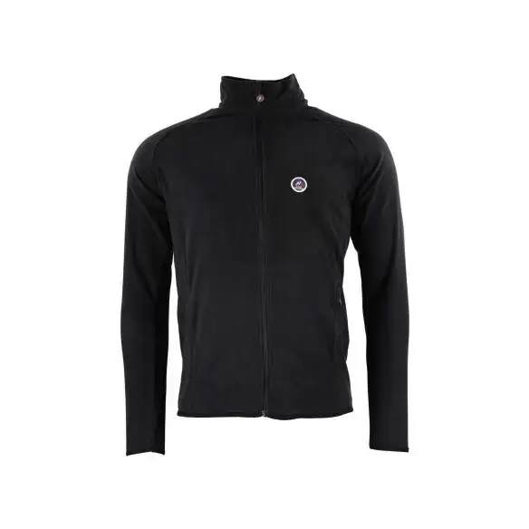 Felpa in pile con zip Peak Mountain Cafonor Noir