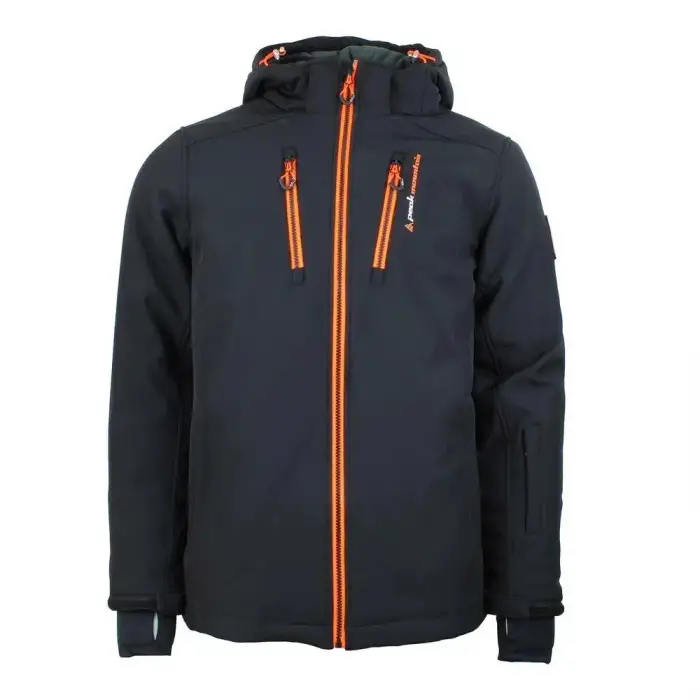 Giacca da sci softshell Peak Mountain Canadi Noir