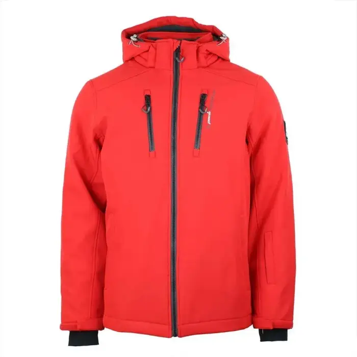 Giacca da sci softshell Peak Mountain Canadi Rouge