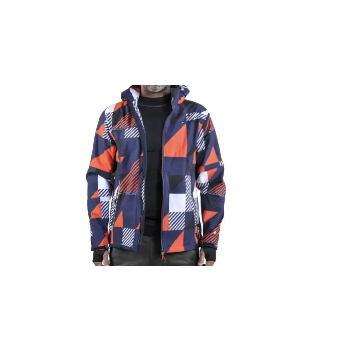 Giacca softshell per bambini Peak Mountain Ecover Bleu