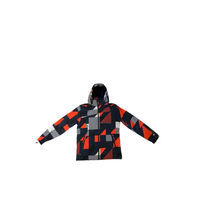 Giacca softshell stampata Peak Mountain Cover Bleu