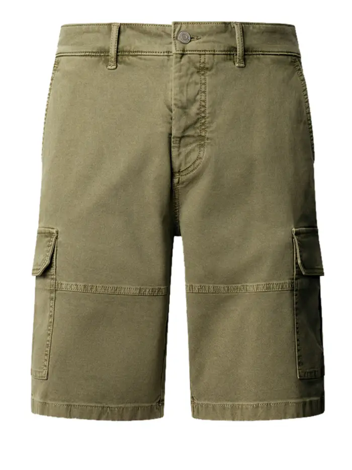 bermuda casual pepe jeans da uomo - verde