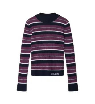 Pepe Jeans per ragazza PG7000001 Maglietta Lilac Belle (10años= 140cm), Casual, Lilla, Cotone, moda per bambini