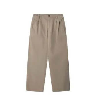 Pepe Jeans per ragazzo PB2100008 Pantaloni beige Oscar (8años= 128cm), Casual, Cotone, moda per bambini