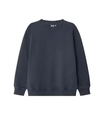 Pepe Jeans per ragazzo PB5800012 Felpa blu navy Thyago (16Años= 176cm), Casual, Cotone, moda per bambini