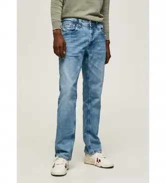 per uomo PM206318VX5 Jeans blu Cash (38/30), Casual, Cotone, Denim