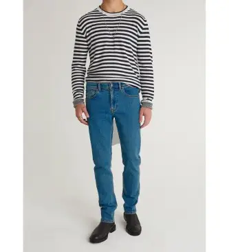 per uomo PM20839884CB Jeans Slim Hatch blu (38/30), Casual, Cotone, Denim