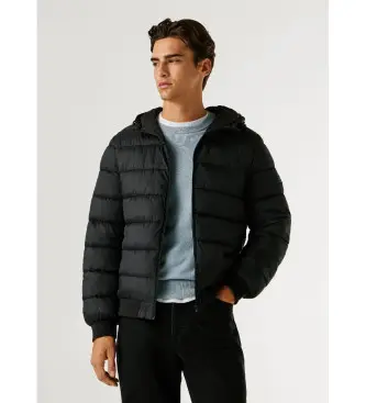 per uomo PM4027187 Piumino nero (L), Casual, Poliamide