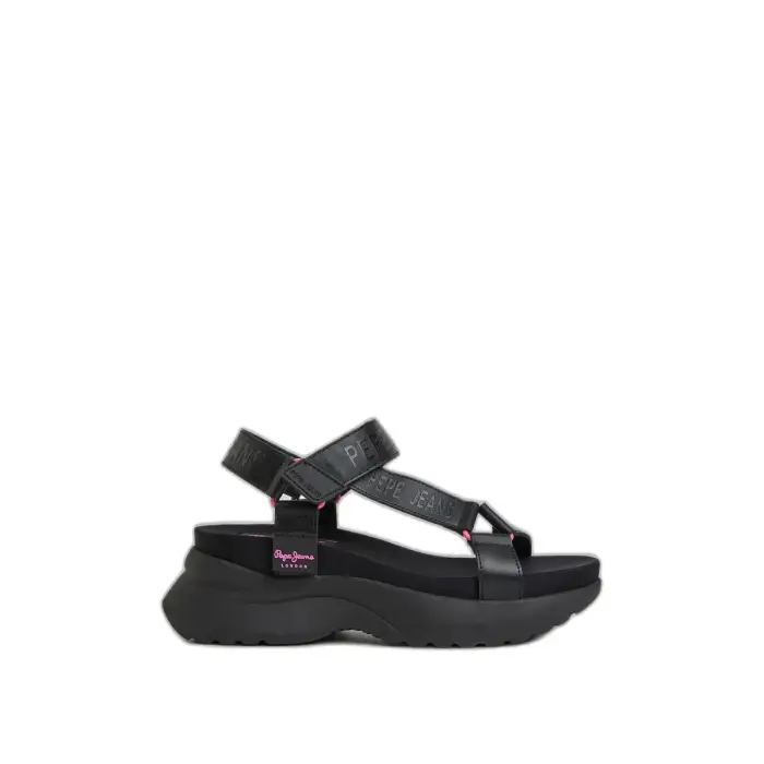 Zeppe da donna Pepe Jeans Venus Ace Noir